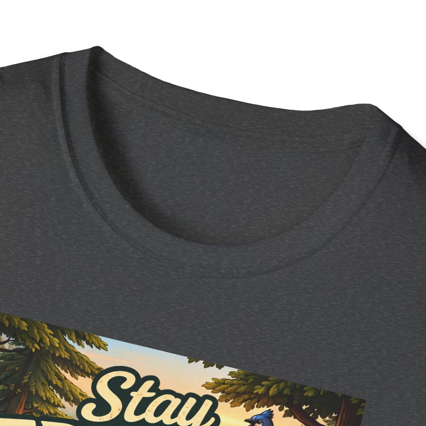 Stay Trashy Raccoon T-Shirt — Funny Garbage Bandit Graphic Tee