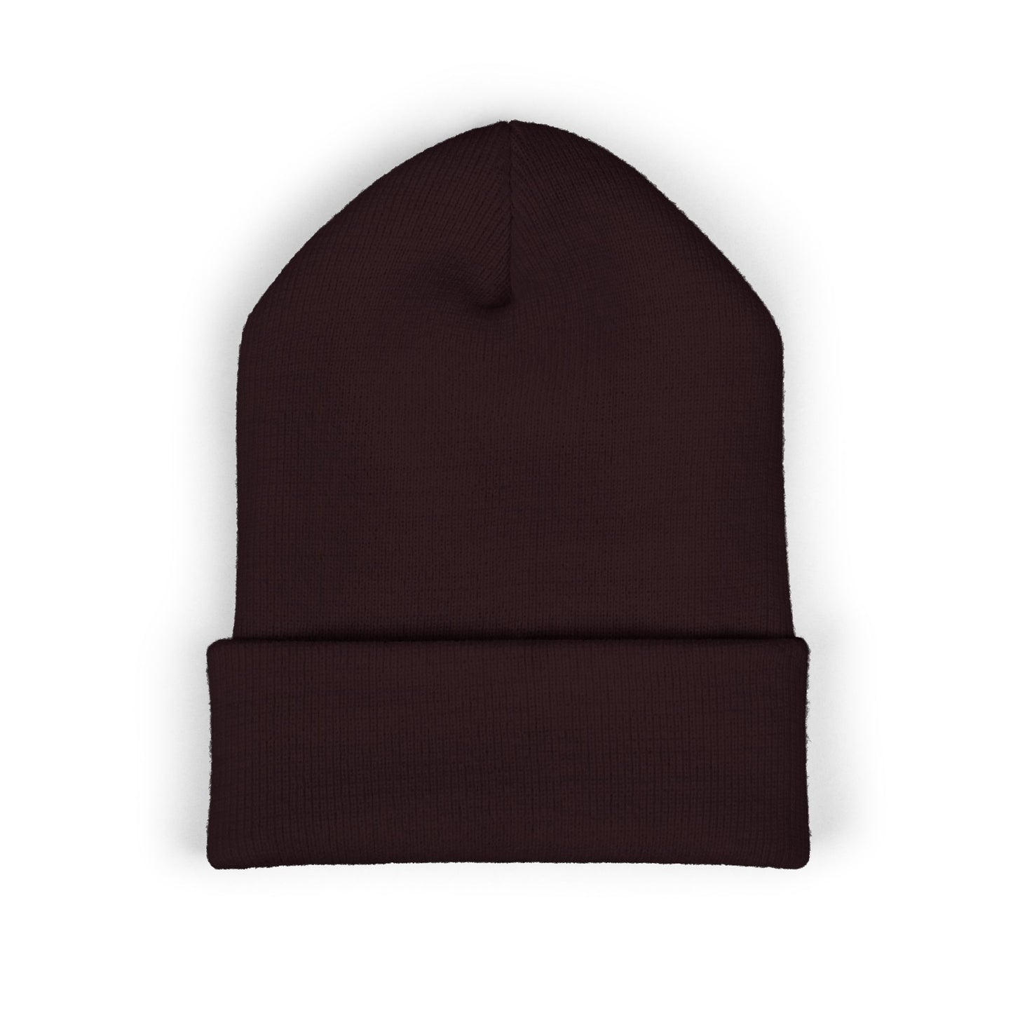 Classic Embroidered Beanie - Cozy Winter Hat, Photography Gift, Trendy Knit Cap, Casual Streetwear, Unisex Apparel, Winter Accessory