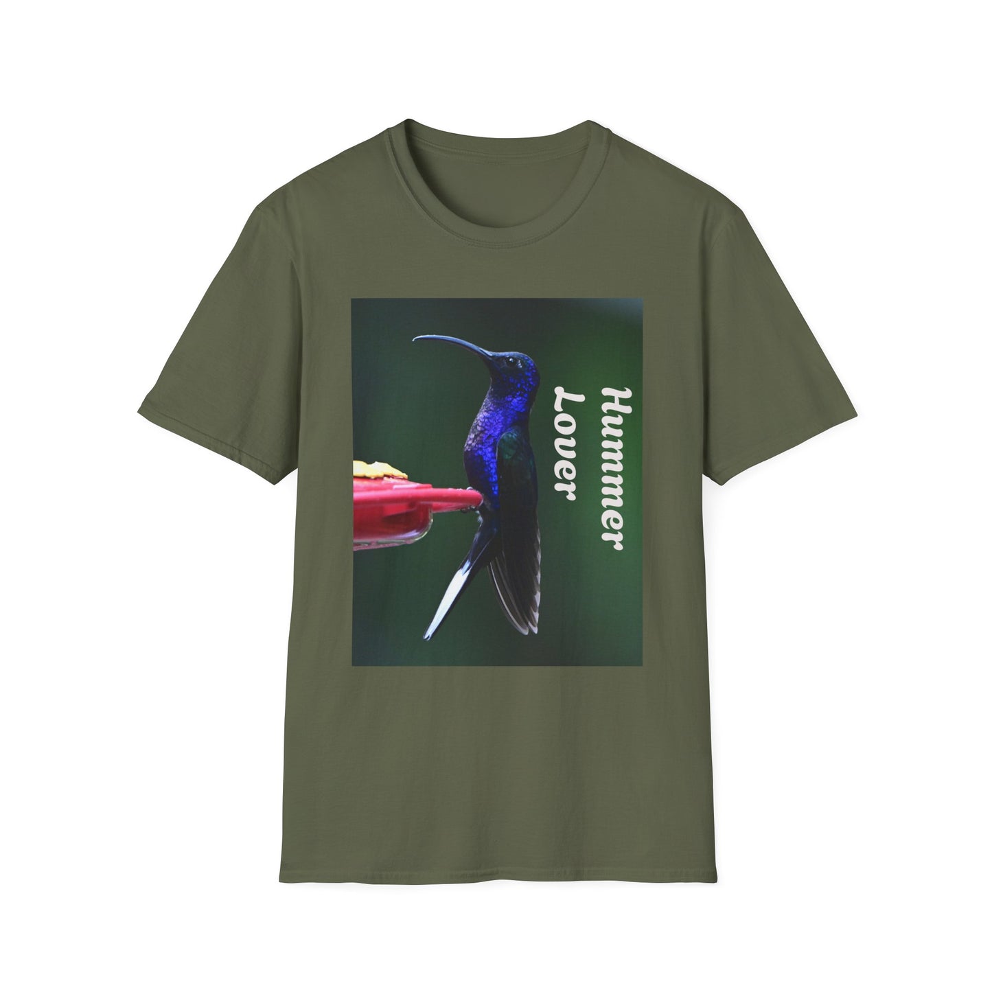 Hummingbird Lover T-Shirt — Photo Graphic Nature Tee