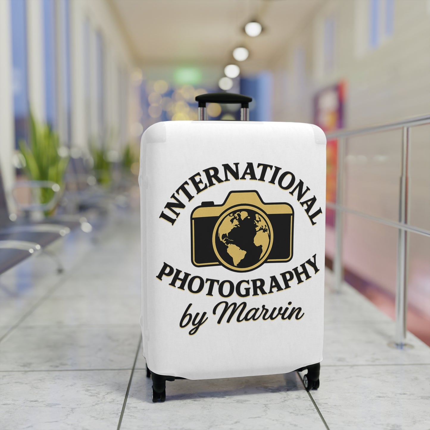 Luggage Cover - "International Photography by Marvin" Travel Suitcase Protector
