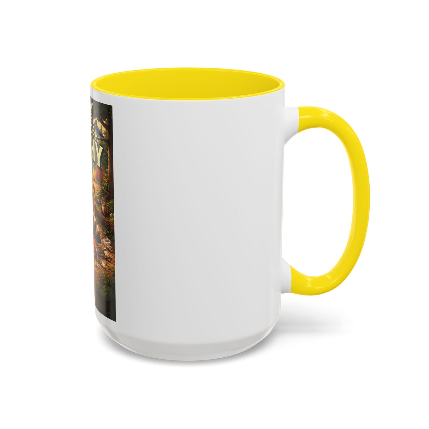 Don't Be Trashy Raccoon Coffee Mug (Accent, 11/15oz)