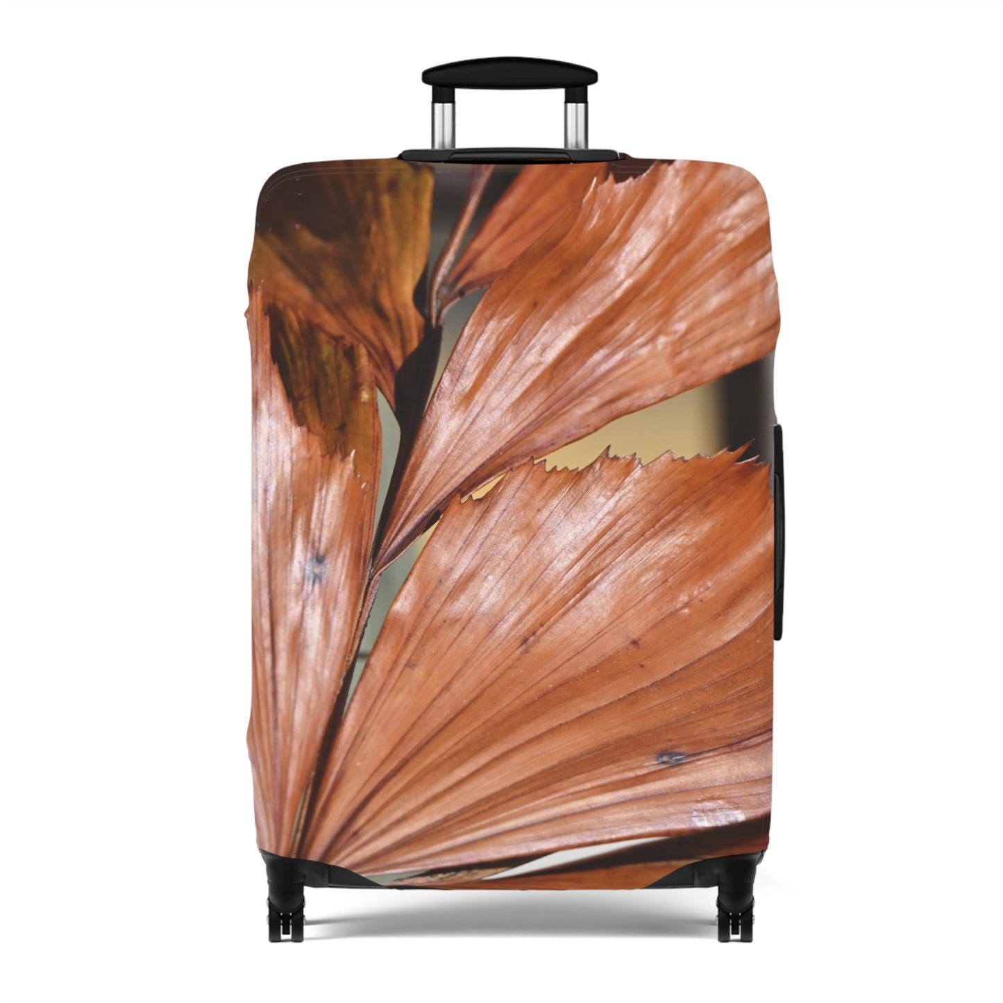 Luggage Cover - Rustic Palm Leaf Print Travel Protector