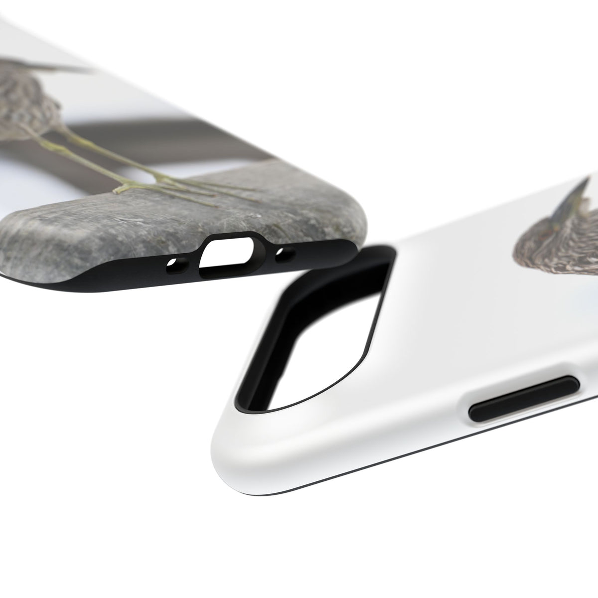 Heron Shoreline Phone Case — Impact-Resistant Wildlife Photo Case