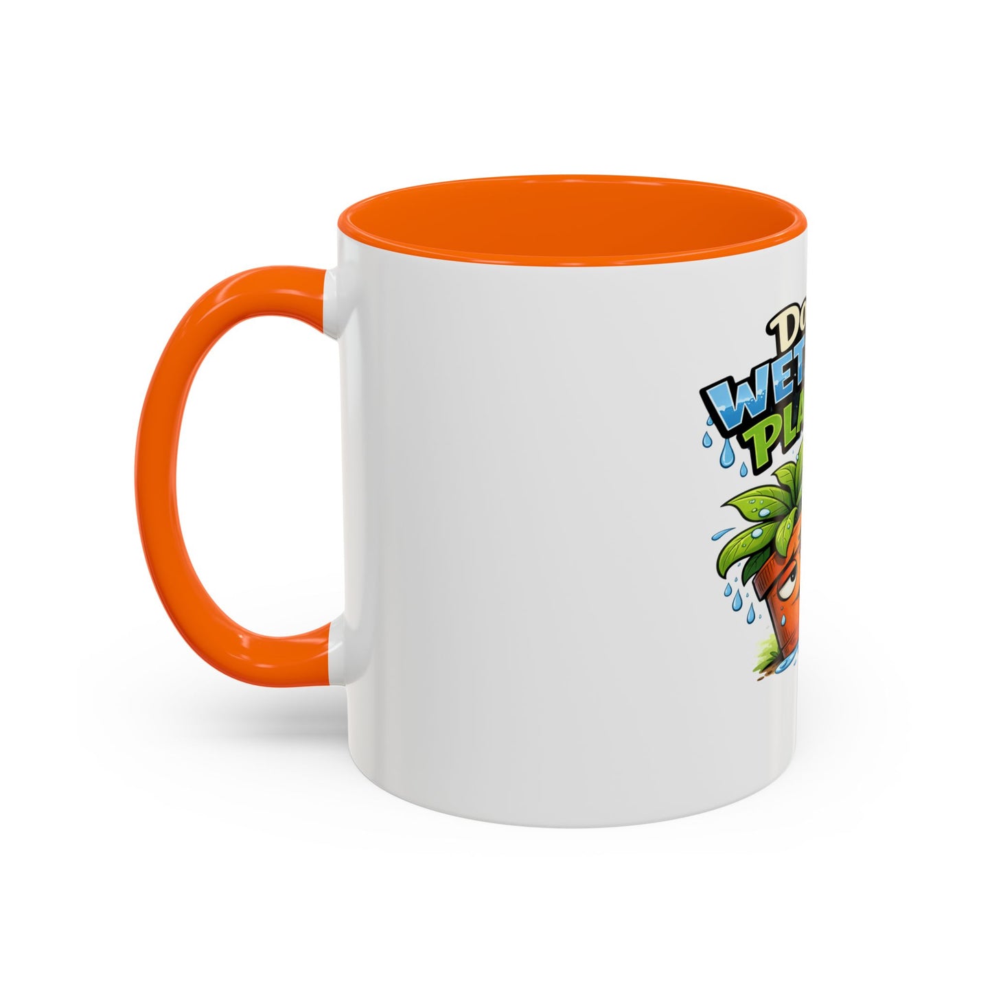 Do You Wet Your Plants? Accent Coffee Mug — Funny Plant Parent Gift (11/15oz)
