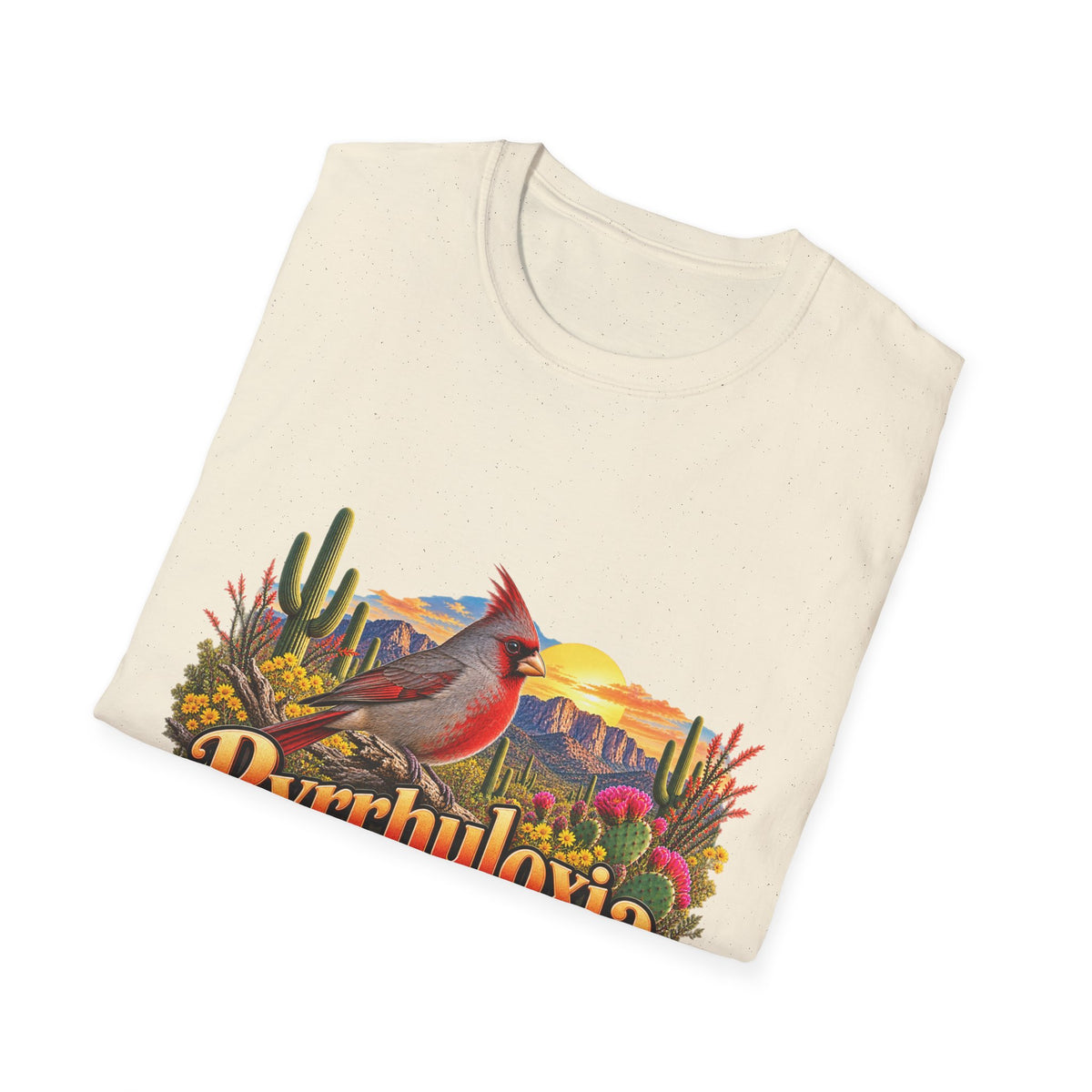 T-Shirt — 'Pyrrhuloxia' Desert Cardinal Graphic Tee