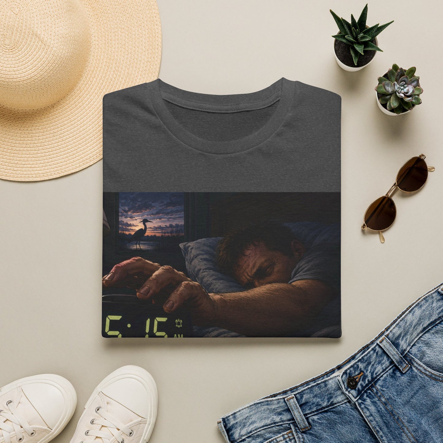 T-Shirt — "The Worst Part of Birding" Funny Early-Morning Birdwatcher Tee
