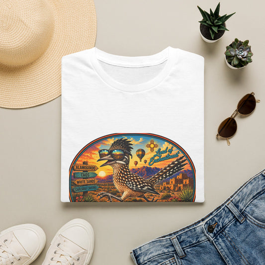 New Mexico Roadrunner T-Shirt — Southwestern Desert Souvenir Tee