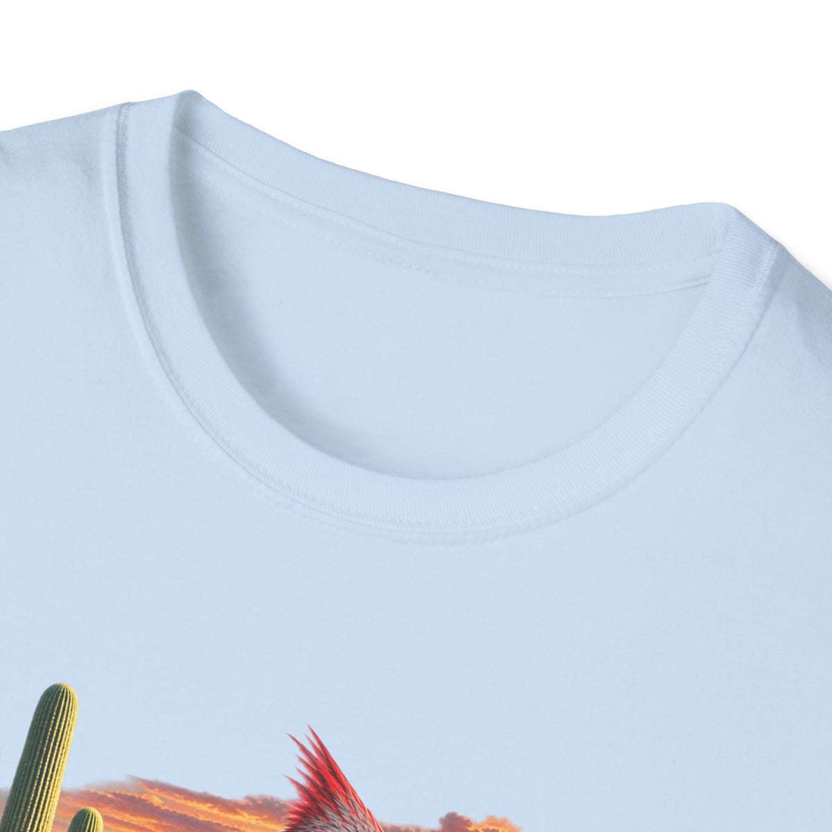 Cardinal Desert Sunset T-Shirt — "Not Your Average Cardinal" Graphic Tee
