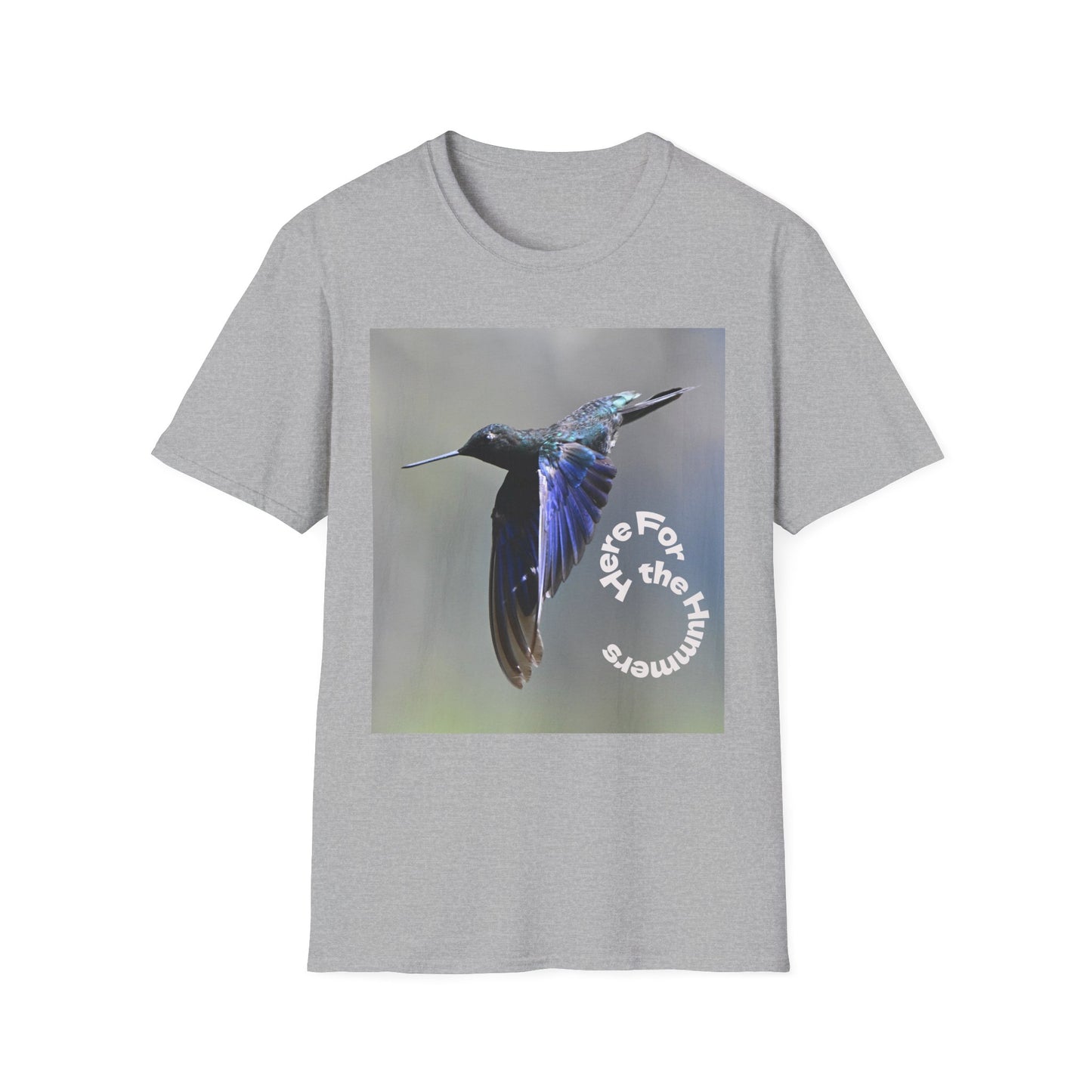 Hummingbird Photo Tee — "For the Tiny Moments" Nature T-Shirt