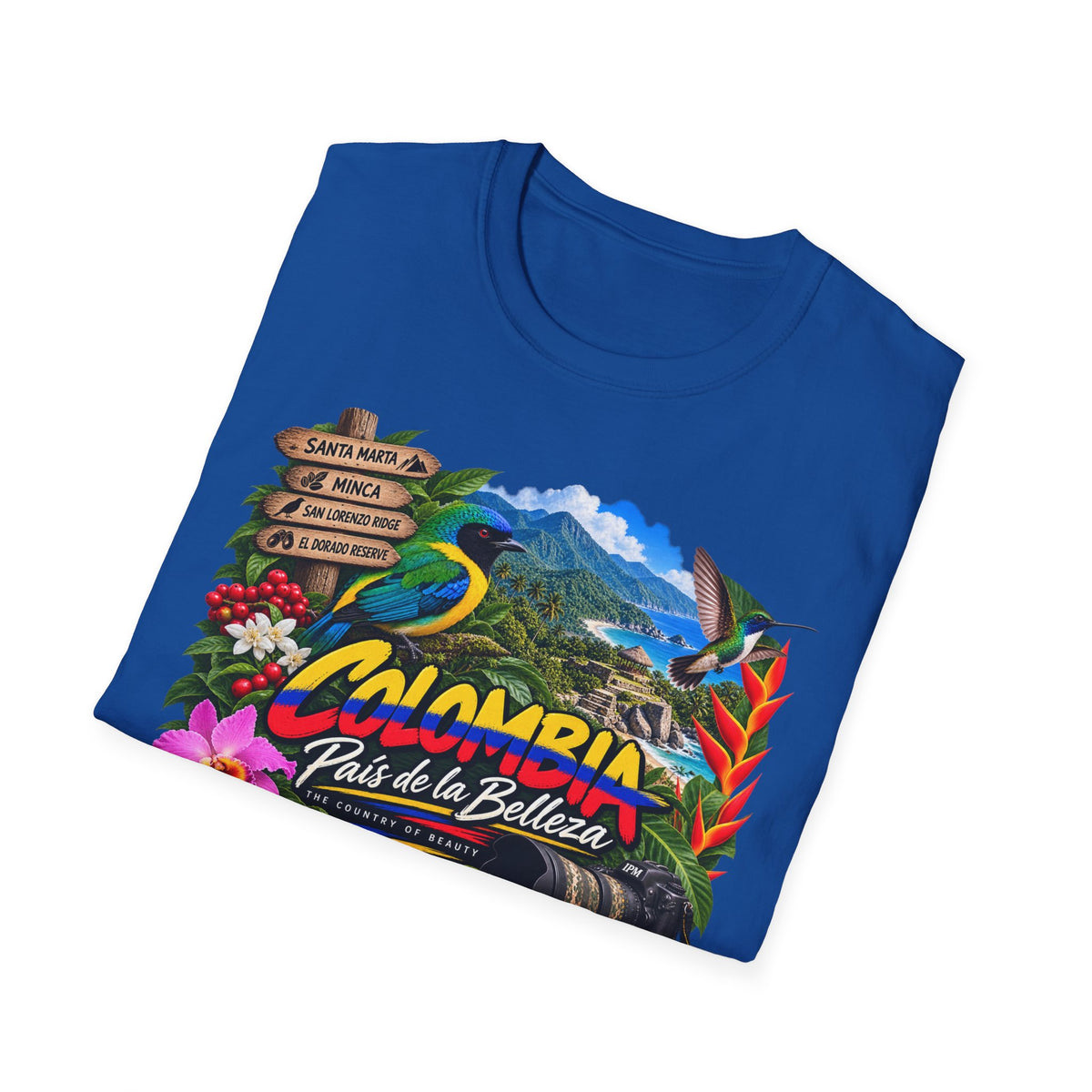 Colombia Paisaje de Colores Travel T-Shirt