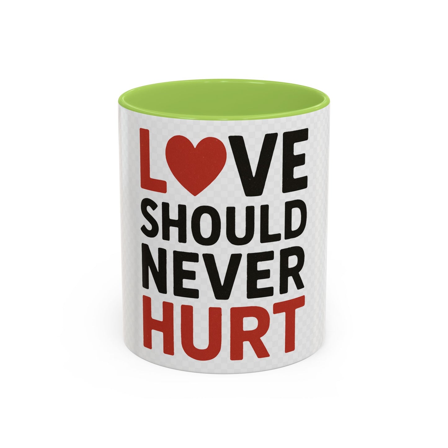 Love Should Never Hurt Coffee Mug - Inspirational Drinkware, Gift for Awareness, Supportive Tea Cup, Unique Home Decor, Motivational [...]