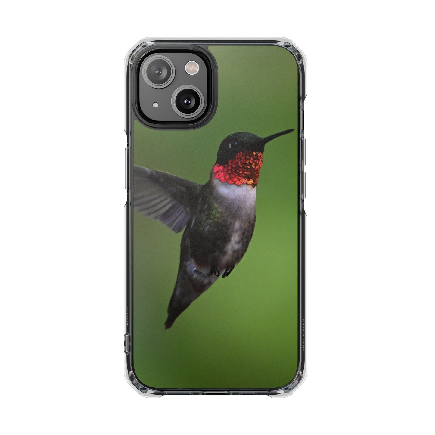 Hummingbird Phone Case with Clear Impact Design, Gift for Nature Lovers, Unique Phone Accessory, Protective Case, Bird Enthusiast Gift