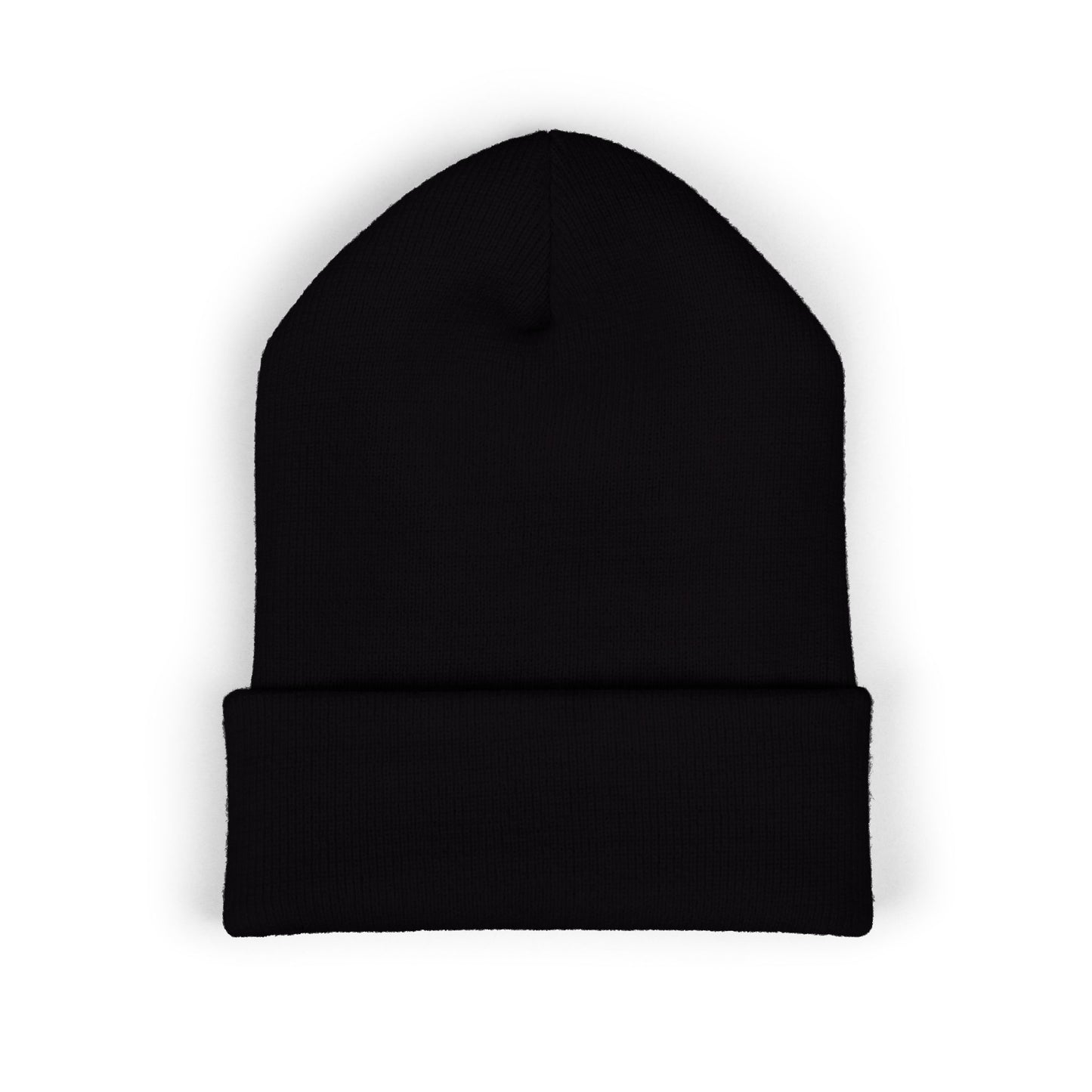 Classic Embroidered Beanie - Cozy Winter Hat, Photography Gift, Trendy Knit Cap, Casual Streetwear, Unisex Apparel, Winter Accessory