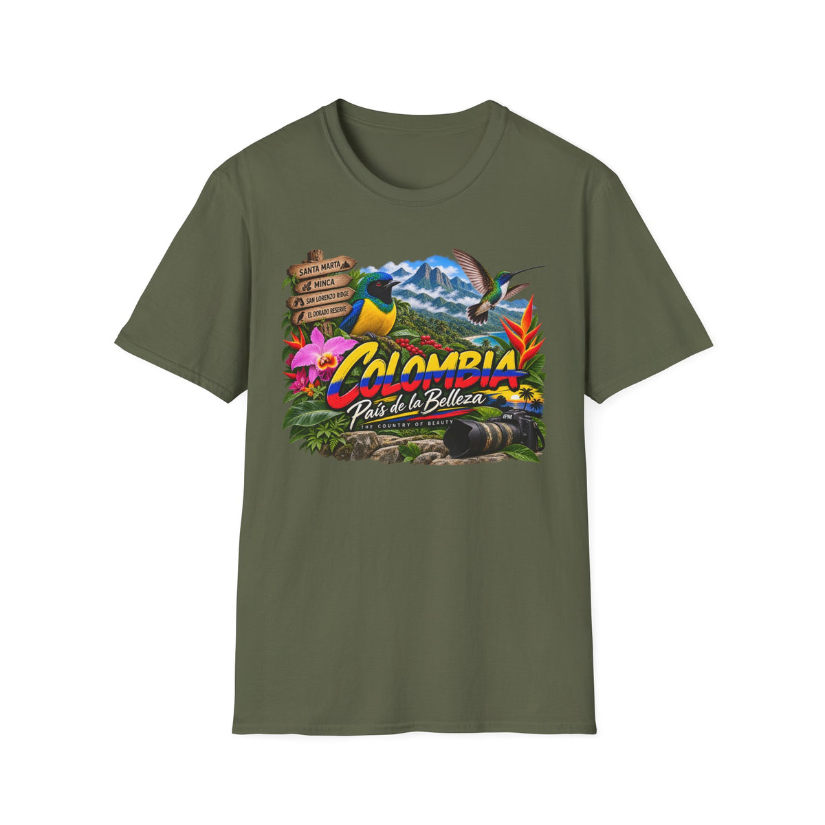 Colombia Paradise Travel Souvenir T-Shirt