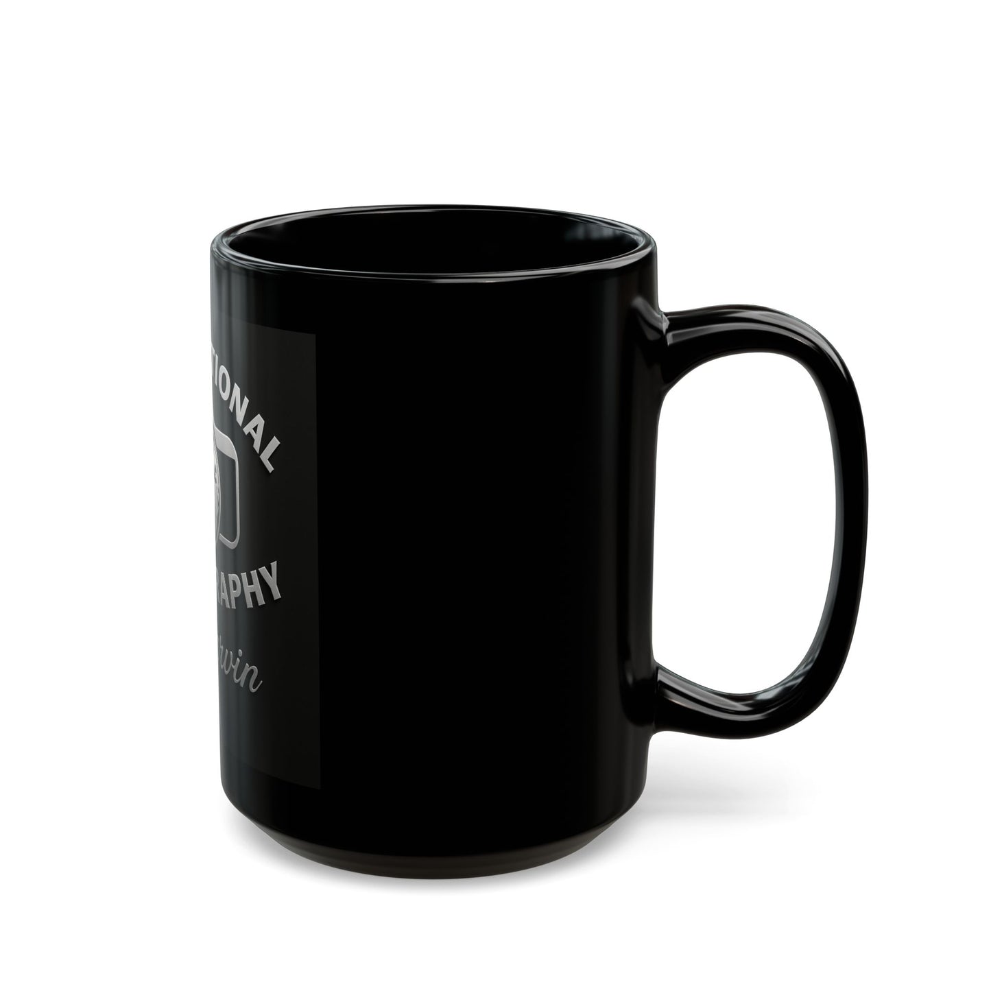 Photography Enthusiast Mug - Custom Black Ceramic Coffee Cup for Creatives, Gift for Photographers, International Photography Design, [...]