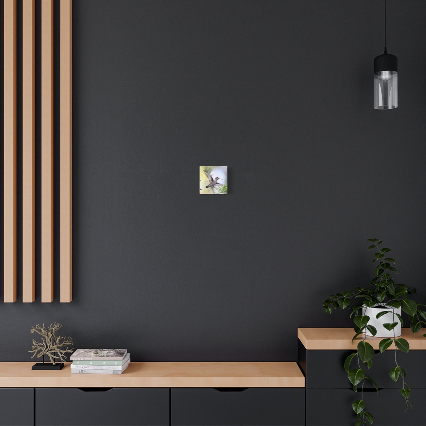 Hummingbird Canvas Wall Art — Matte Stretched 1.25"