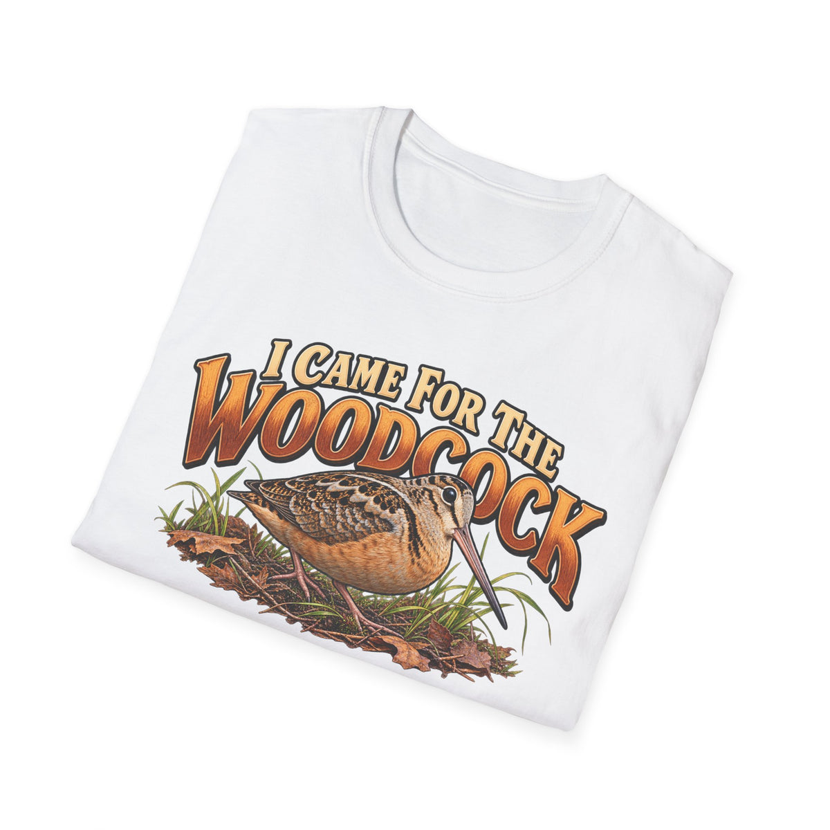 I Came For The Woodcock T-Shirt — Vintage Hunting Bird Tee