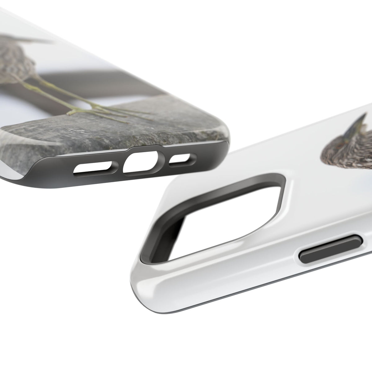Heron Shoreline Phone Case — Impact-Resistant Wildlife Photo Case