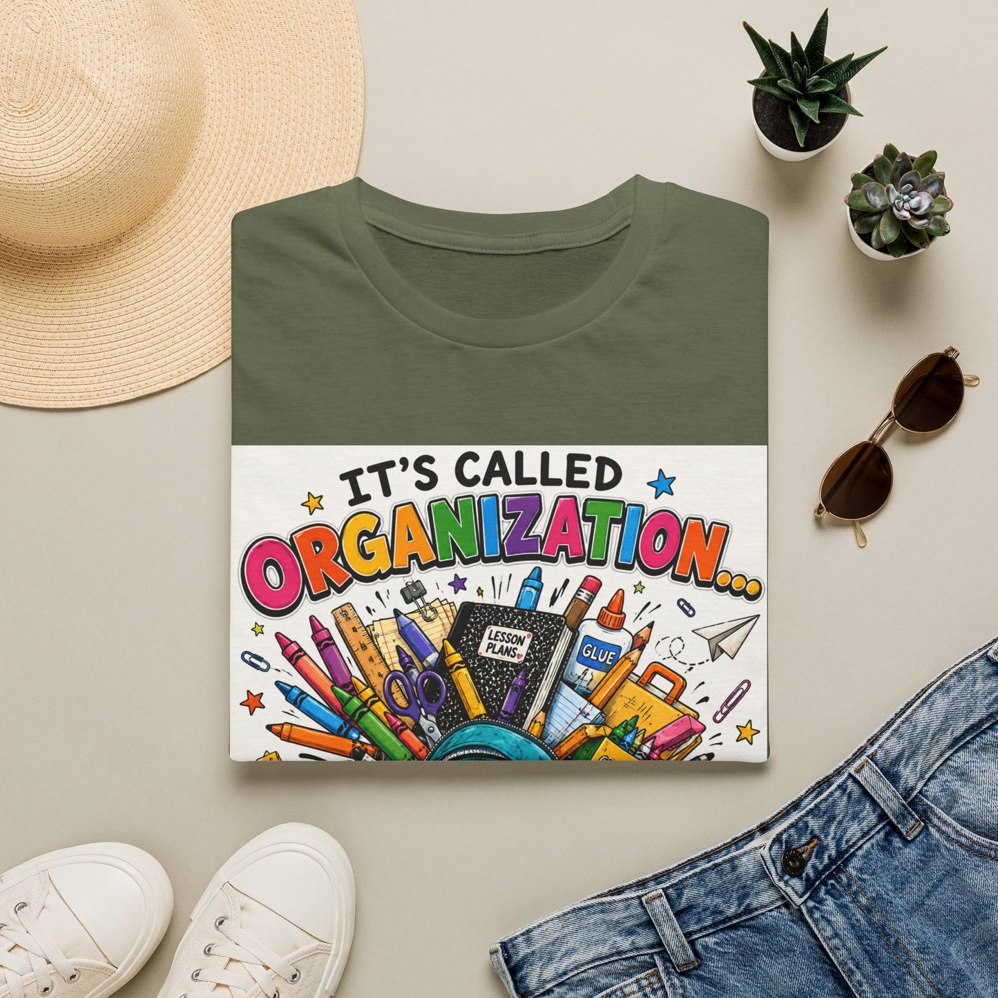 Organization Humor T-Shirt — “It’s Called Organization… Sort Of”