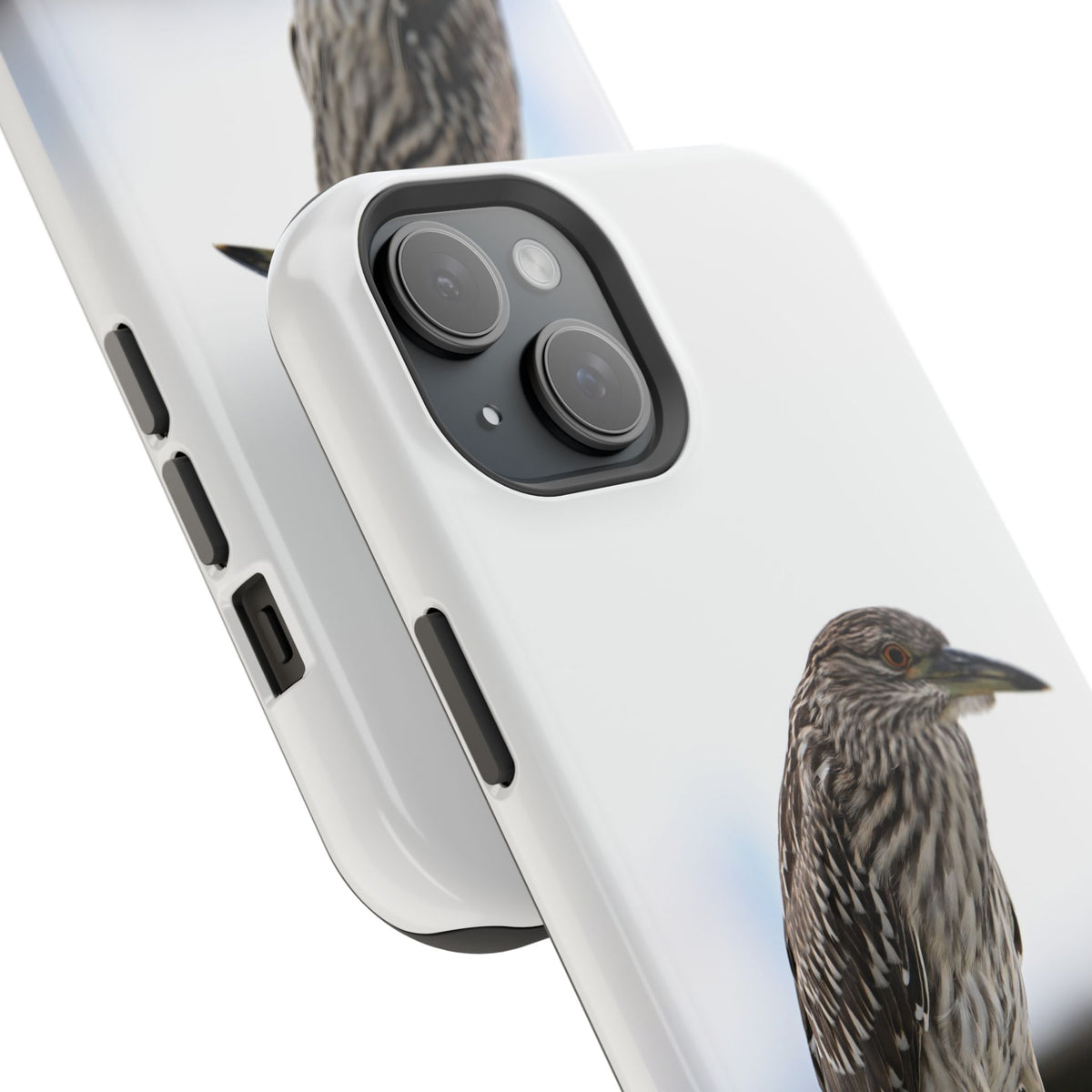Heron Shoreline Phone Case — Impact-Resistant Wildlife Photo Case