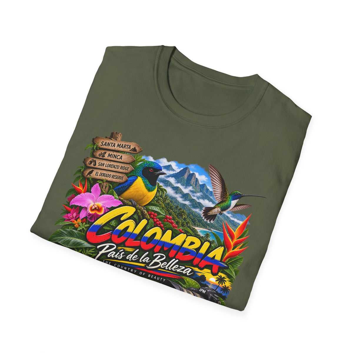 Colombia Paradise Travel Souvenir T-Shirt