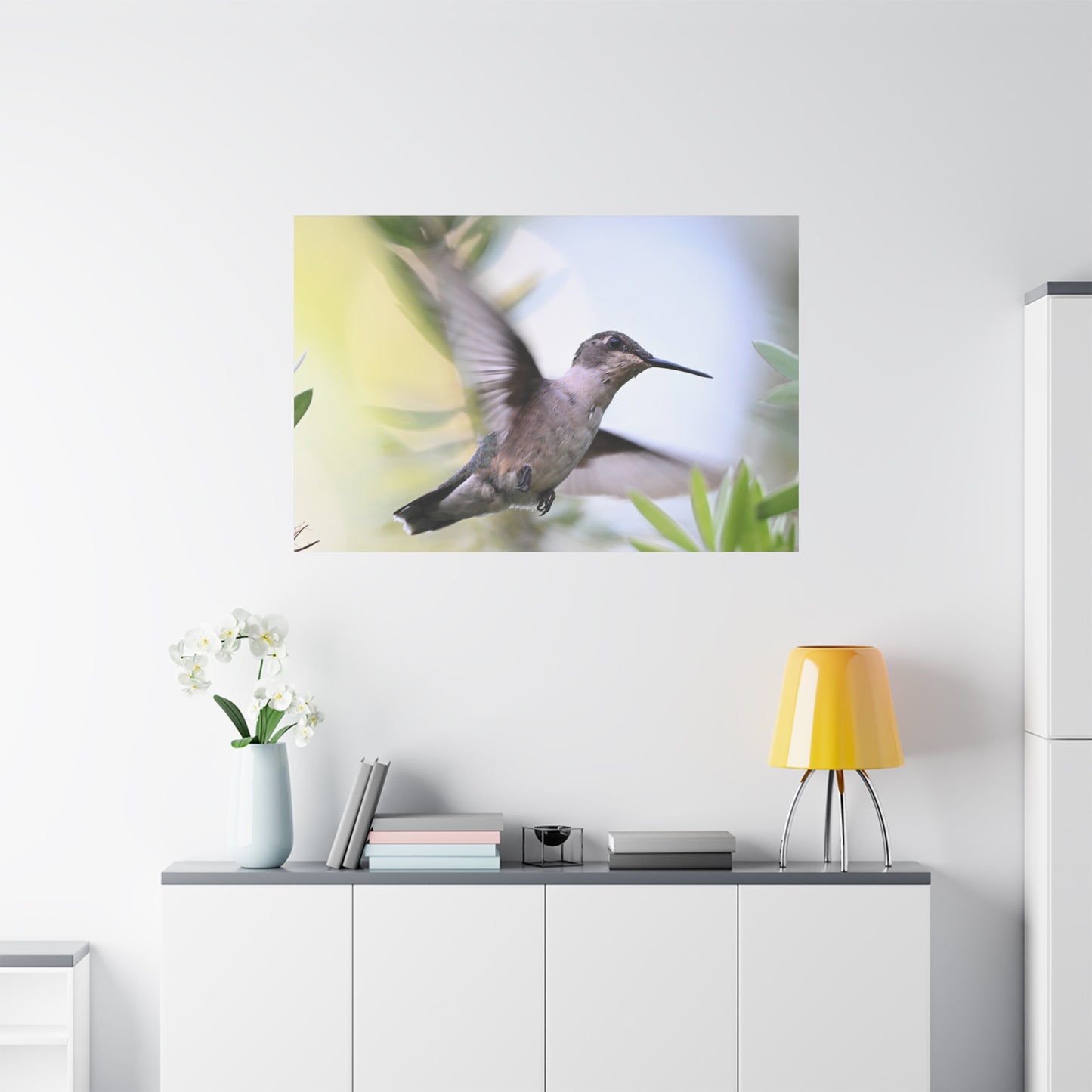 Hummingbird Canvas Wall Art — Matte Stretched 1.25"