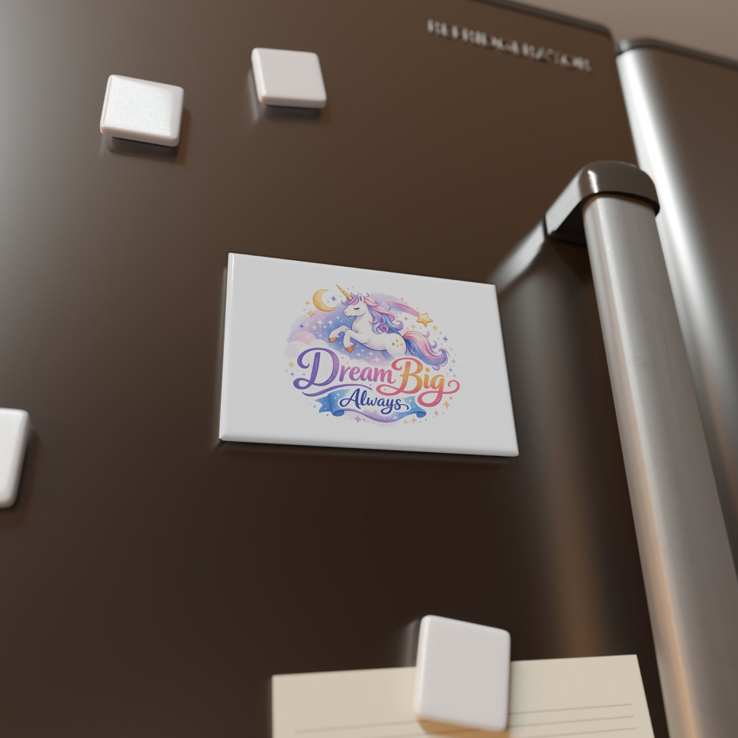 Dream Big Always Unicorn Rectangle Magnet