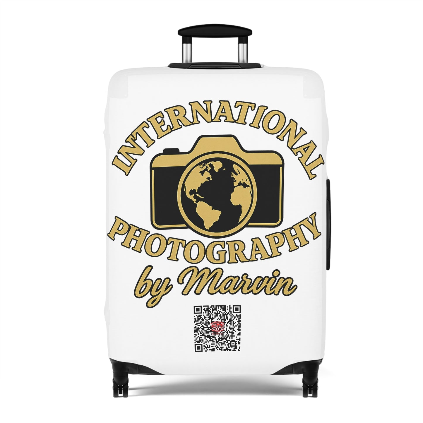 International Photography Luggage Cover — 'International Photography by Marvin' Travel Suitcase Protector